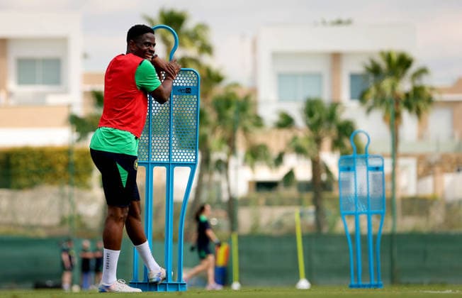 Republic of Ireland Squad Training, La Finca Resort, Alicante, Spain 15 5 2026 Chiedozie Ogbene Chiedozie Ogbene 15 5 2026  Copyright: x INPHO RyanxByrnex RB1_9502