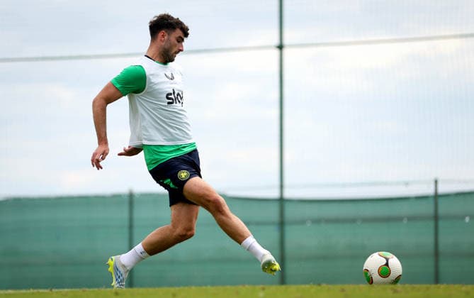 Republic of Ireland Squad Training, La Finca Resort, Alicante, Spain 15 5 2026 Tom Cannon Tom Cannon 15 5 2026  Copyright: x INPHO RyanxByrnex RB1_9535