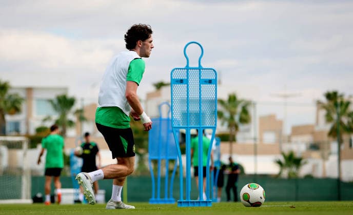 Republic of Ireland Squad Training, La Finca Resort, Alicante, Spain 15 5 2026 Rory Finneran Rory Finneran 15 5 2026  Copyright: x INPHO RyanxByrnex RB1_9674