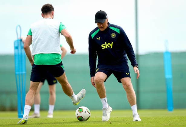 Republic of Ireland Squad Training, La Finca Resort, Alicante, Spain 15 5 2026 Head Coach Heimir Hallgrimsson Heimir Hallgrimsson 15 5 2026  Copyright: x INPHO RyanxByrnex RB2_5166