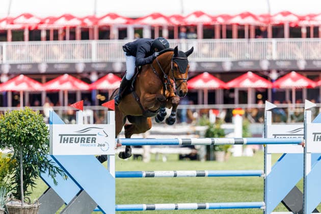 HAMBURG - 95. Deutsches Spring- und Dressur DERBY 2026, HAMBURG - 95. Deutsches Spring- und Dressur DERBY 2026 LOEHDEN Josch (GER), Comcalli Final TheurerTrucks 2GO Youngster Tour CSIYH1*: Int. jumping competition in two-phases for 7 & 8year old horses (1.35-1.40 m) Hamburg, Jenischpark, Derby Park Klein Flottbek 15. May 2026 -
