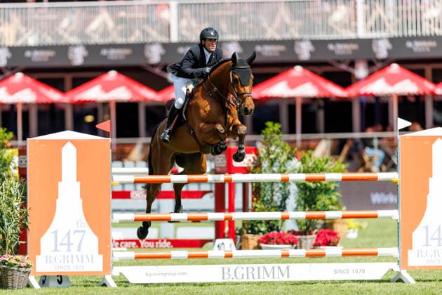 HAMBURG - 95. Deutsches Spring- und Dressur DERBY 2026, HAMBURG - 95. Deutsches Spring- und Dressur DERBY 2026 LOEHDEN Josch (GER), Comcalli Final TheurerTrucks 2GO Youngster Tour CSIYH1*: Int. jumping competition in two-phases for 7 & 8year old horses (1.35-1.40 m) Hamburg, Jenischpark, Derby Park Klein Flottbek 15. May 2026 -