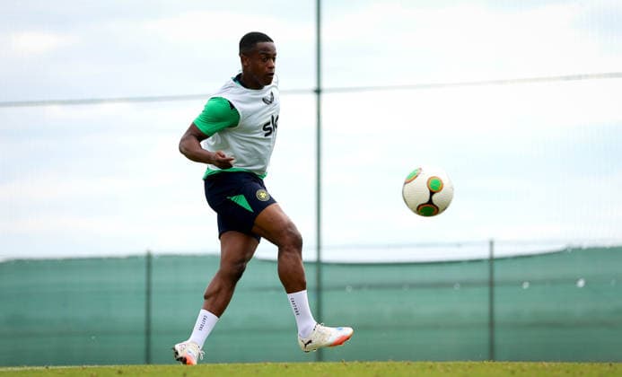 Republic of Ireland Squad Training, La Finca Resort, Alicante, Spain 15 5 2026 Aidomo Emakhu Aidomo Emakhu 15 5 2026  Copyright: x INPHO RyanxByrnex RB1_9788