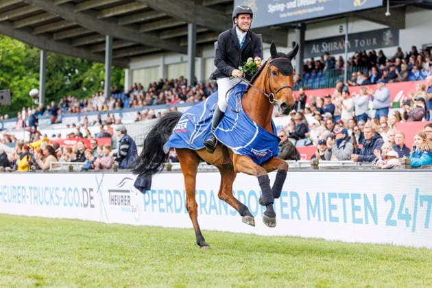 HAMBURG - 95. Deutsches Spring- und Dressur DERBY 2026, HAMBURG - 95. Deutsches Spring- und Dressur DERBY 2026 LOEHDEN Josch (GER), Comcalli Final TheurerTrucks 2GO Youngster Tour CSIYH1*: Int. jumping competition in two-phases for 7 & 8year old horses (1.35-1.40 m) Hamburg, Jenischpark, Derby Park Klein Flottbek 15. May 2026 -