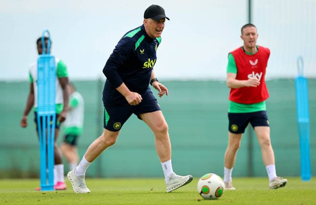 Republic of Ireland Squad Training, La Finca Resort, Alicante, Spain 15 5 2026 Head Coach Heimir Hallgrimsson Heimir Hallgrimsson 15 5 2026  Copyright: x INPHO RyanxByrnex RB2_5213