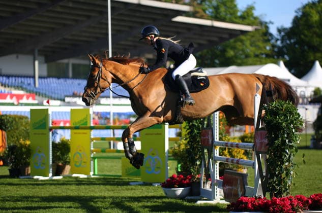 15.05.2026, xcex, GER, Hamburg, Jenischpark, Derby Park Klein Flottbek, AL SHIRA AA Deutsches Spring- und Dressur-Derby Hamburg, CWD Amateur-Tour - CSIAm, Delani Diekmeier (GER) mit Delvaro Deluxe