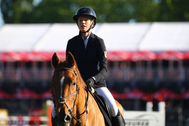 15.05.2026, xcex, GER, Hamburg, Jenischpark, Derby Park Klein Flottbek, AL SHIRA AA Deutsches Spring- und Dressur-Derby Hamburg, CWD Amateur-Tour - CSIAm, Delani Diekmeier (GER) mit Delvaro Deluxe