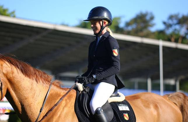 15.05.2026, xcex, GER, Hamburg, Jenischpark, Derby Park Klein Flottbek, AL SHIRA AA Deutsches Spring- und Dressur-Derby Hamburg, CWD Amateur-Tour - CSIAm, Delani Diekmeier (GER) mit Delvaro Deluxe
