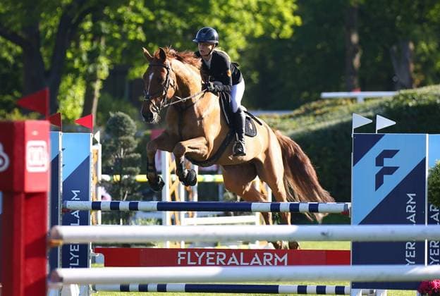 15.05.2026, xcex, GER, Hamburg, Jenischpark, Derby Park Klein Flottbek, AL SHIRA AA Deutsches Spring- und Dressur-Derby Hamburg, CWD Amateur-Tour - CSIAm, Delani Diekmeier (GER) mit Delvaro Deluxe
