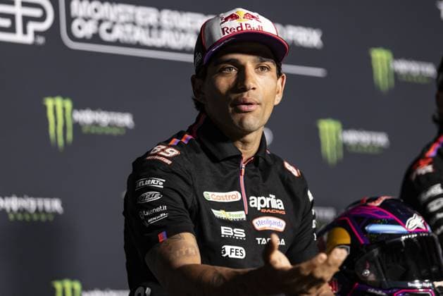 RECORD DATE NOT STATED MotoGP, 6th round of the World Championship, WM, Weltmeisterschaft in Catalonia Barcelona Barcelona (Spain), 14 05 2026 - Jorge Martin (89), Aprilia Racing rider, during a press conference, PK, Pressekonferenz at the 6th round of the MotoGP World Championship, Grand Prix Catalunya, Barcelona Spain Catalonia Spain Copyright: xJoaquimxGalantex