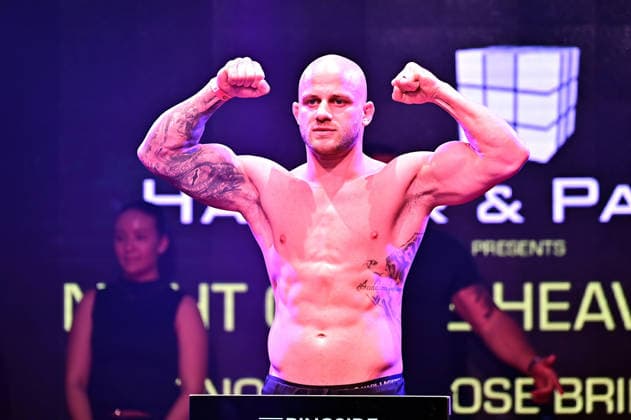 Ringside Series 2026 – Night of the Heavyweights . Patrik Fiala anläßlich einer Pressekonferenz zum Kampfsport-Event Ringside Series 2026 – Night of the Heavyweights am 14.05.2026 im Palazzo Mannheim.