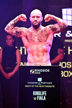Ringside Series 2026 – Night of the Heavyweights . Edmon (Ringlife) Avagyan anläßlich einer Pressekonferenz zum Kampfsport-Event Ringside Series 2026 – Night of the Heavyweights am 14.05.2026 im Palazzo Mannheim.