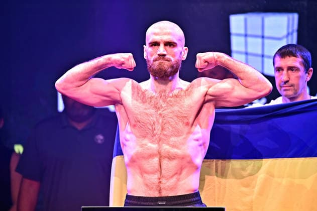 Ringside Series 2026 – Night of the Heavyweights . Karen Chukhadzhian anläßlich einer Pressekonferenz zum Kampfsport-Event Ringside Series 2026 – Night of the Heavyweights am 14.05.2026 im Palazzo Mannheim.