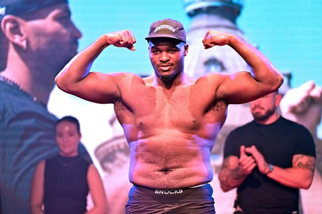 Ringside Series 2026 – Night of the Heavyweights . Nelvie Tiafack anläßlich einer Pressekonferenz zum Kampfsport-Event Ringside Series 2026 – Night of the Heavyweights am 14.05.2026 im Palazzo Mannheim.