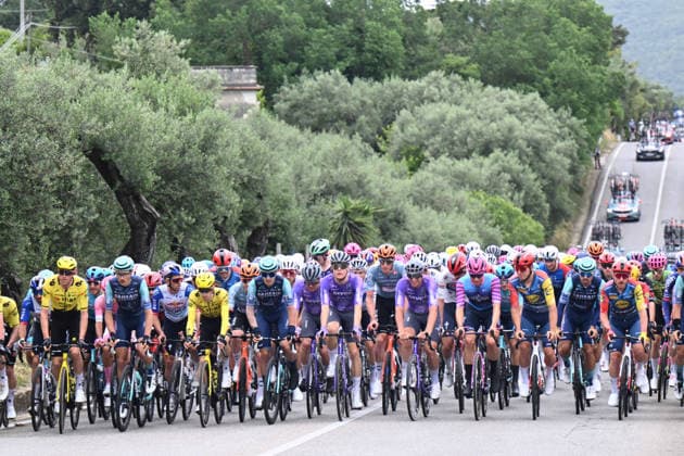 15-05-2026 Giro D italia; Tappa 07 Formia - Blockhaus; 2026, Bahrain Victorious; 2026, Jayco Aula; 