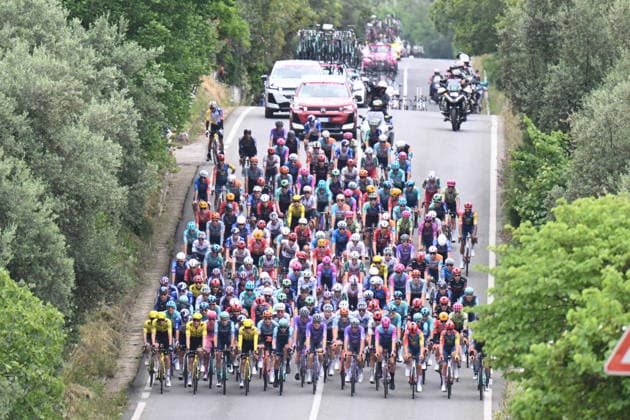 15-05-2026 Giro D italia; Tappa 07 Formia - Blockhaus; 