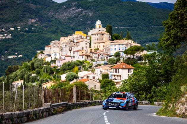 AUTO - RALLYE D™ANTIBES - COTE D™AZUR 2026 03 MARGAILLAN Hugo, COPPA Mathieu, Hyundai i20 N Rally2, CHL Auto, action during the Rallye d™Antibes 2026 - CÃ te d™Azur, 3rd round of the Championnat de France des Rallyes 2026, from May 16 to 17, 2026 in Antibes, France - AntibesFrance  Copyright: xBastienxRouxx
