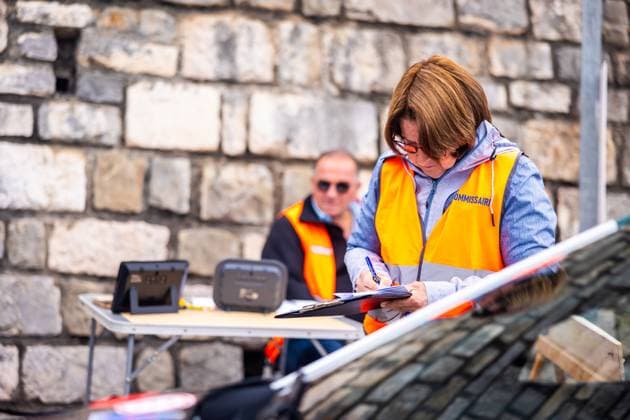 AUTO - RALLYE D™ANTIBES - COTE D™AZUR 2026 commissaire, marshall during the Rallye d™Antibes 2026 - CÃ te d™Azur, 3rd round of the Championnat de France des Rallyes 2026, from May 16 to 17, 2026 in Antibes, France - AntibesFrance  Copyright: xBastienxRouxx