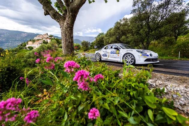 AUTO - RALLYE D™ANTIBES - COTE D™AZUR 2026 20 RABILLOUD Melvin, MAHINC Enzo, Alpine A110 RGT, action during the Rallye d™Antibes 2026 - CÃ te d™Azur, 3rd round of the Championnat de France des Rallyes 2026, from May 16 to 17, 2026 in Antibes, France - AntibesFrance  Copyright: xBastienxRouxx