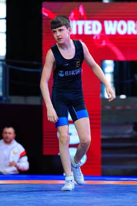 U17, U 17 Wrestling European Championships 48kg FS - Bogdan Sapojnic (GER) df. Ivan Astreika (BLR)