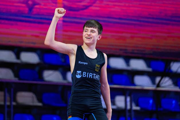 U17, U 17 Wrestling European Championships 48kg FS - Bogdan Sapojnic (GER)