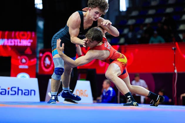 U17, U 17 Wrestling European Championships 65kg FS - Istvan Nagy (ROU) df. Neo Alexander Warkentin (GER)