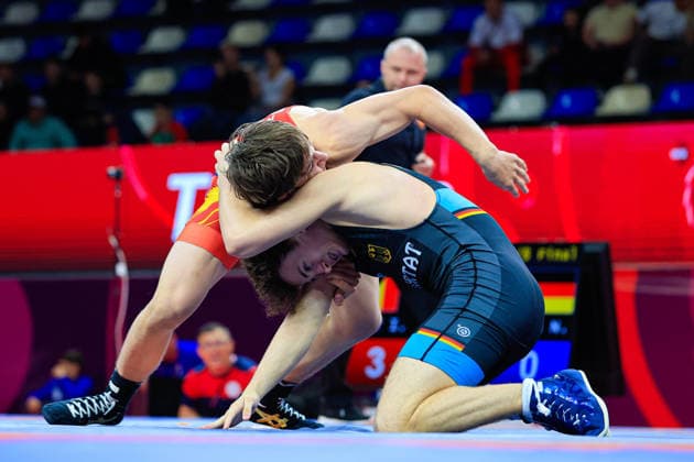 U17, U 17 Wrestling European Championships 65kg FS - Istvan Nagy (ROU) df. Neo Alexander Warkentin (GER)