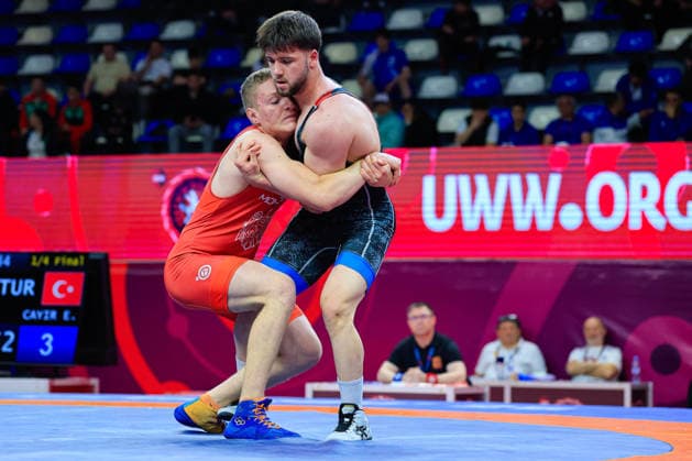 U17, U 17 Wrestling European Championships 80kg FS - Emirhan Cayir (TUR) df. Maxim Gaslama (MDA)