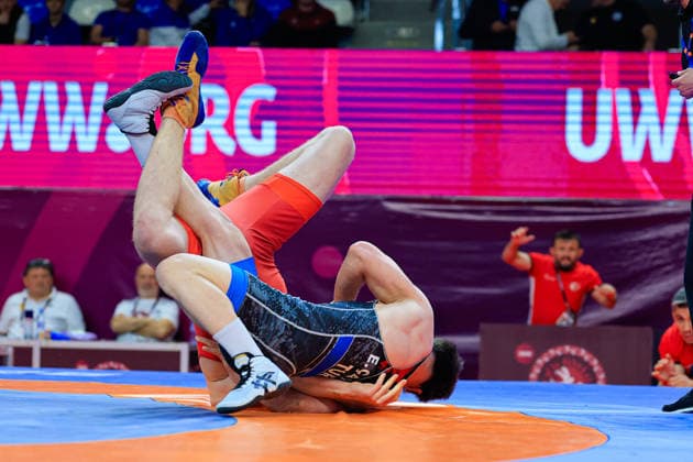 U17, U 17 Wrestling European Championships 80kg FS - Emirhan Cayir (TUR) df. Maxim Gaslama (MDA)