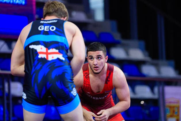 U17, U 17 Wrestling European Championships 80kg FS - Nihad Suleymanli (AZE) df. Rati Revazashvili (GEO)