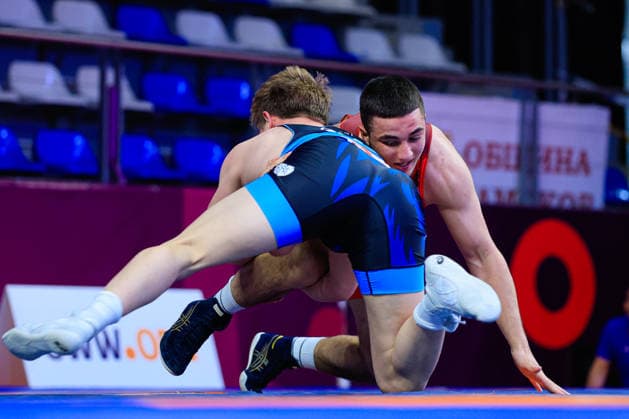 U17, U 17 Wrestling European Championships 80kg FS - Nihad Suleymanli (AZE) df. Rati Revazashvili (GEO)