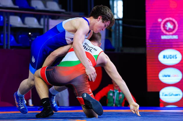 U17, U 17 Wrestling European Championships 80kg FS - Radzhab Radzhabov (RUS) df. Albert Nezhdet Shukri (BUL)