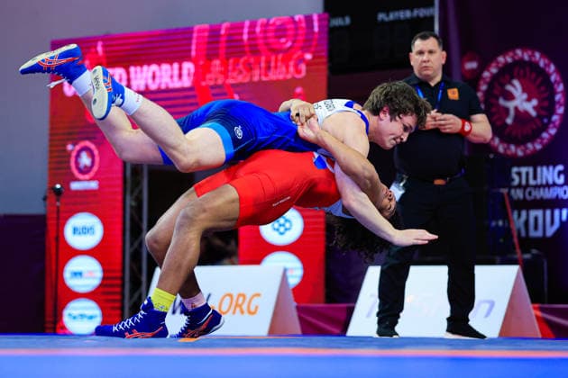 U17, U 17 Wrestling European Championships 80kg FS - Radzhab Radzhabov (RUS) df. Marshall James Everett Jones (GBR)