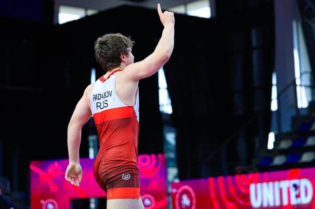 U17, U 17 Wrestling European Championships 80kg FS - Radzhab Radzhabov (RUS)
