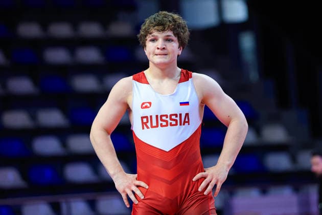U17, U 17 Wrestling European Championships 80kg FS - Radzhab Radzhabov (RUS)