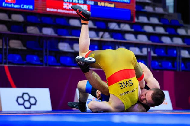 U17, U 17 Wrestling European Championships 80kg FS - Zoran Shorov (MKD) df. Sven Mikael Teodor Svensson Ljungberg (SWE)