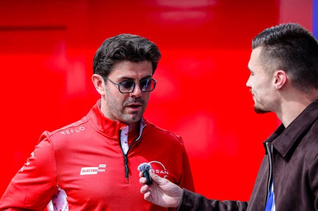 Norman Nato (Nissan Formula E Team, 23) im Interview, ABB FIA Formula E World Championship, WM, Weltmeisterschaft Monaco e-Prix 2026, Monte Carlo, Saison 12 2025 26, Runde 9, 15.05.2026, ABB FIA Formula E World Championship, Monaco e-Prix 2026, Monte Carlo, Saison 12 2025 26, Runde 9, 15.05.2026 Monte Carlo Copyright: xEibner-Pressefoto LauraxRoemerx EP_LRR