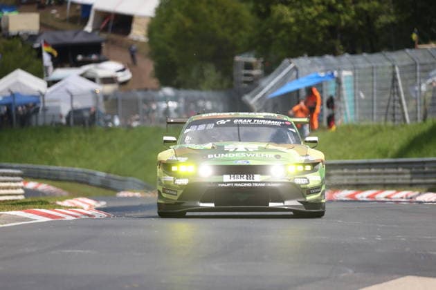 RECORD DATE NOT STATED 67 Dennis Olsen (NOR) Christopher Mies (Erkrath GER) Frederic Vervisch (BEL) Frank Stippler (Bad Muenstereifel GER), Ford Mustang GT3, Team: HRT Ford Racing (GER) GER, Motorsport, 54. ADAC Ravenol 24H-Rennen Nuerburgring 2025, Qualifying, Donnerstag, Nuerburg, 14.05.2026 GER, Motorsport, 54. ADAC Ravenol 24H-Rennen Nuerburgring 2025, Qualifying, Donnerstag, Nuerburg, 14.05.2026 Nuerburg Copyright: xEibner-Pressefoto JuergenxAugstx EP_JAT
