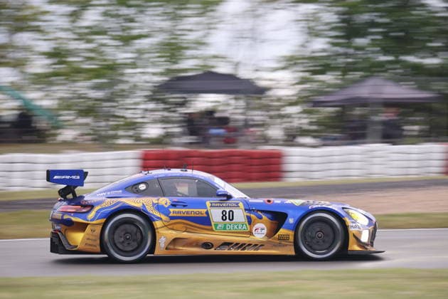 RECORD DATE NOT STATED 80 Luca Stolz (Brachbach GER) Maro Engel (Monaco GER) Maxime Martin (BEL) Fabian Schiller (Troisdorf GER), Mercedes-AMG GT3 Evo, Mercedes-AMG Team Ravenol - Winward Racing (GER) GER, Motorsport, 54. ADAC Ravenol 24H-Rennen Nuerburgring 2025, Qualifying, Donnerstag, Nuerburg, 14.05.2026 GER, Motorsport, 54. ADAC Ravenol 24H-Rennen Nuerburgring 2025, Qualifying, Donnerstag, Nuerburg, 14.05.2026 Nuerburg Copyright: xEibner-Pressefoto JuergenxAugstx EP_JAT