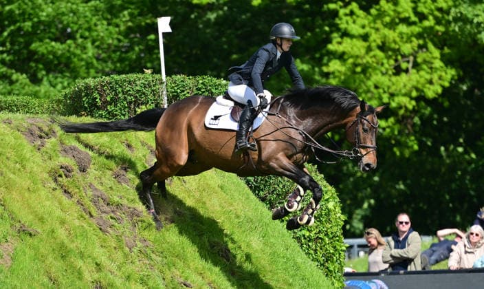 GER; Al Shira aa Deutsches Spring- & Dressur Derby Hamburg 15.05.2026, GER; Al Shira aa Deutsches Spring- & Dressur Derby Hamburg, Preis der Dreame.de - CSI4* Al Shira aa Derby Tour: 2. Qualifikation zum Deutsches Spring-Derby im Bild Platz 4 Clara Blau (GER) auf Paul am Wall