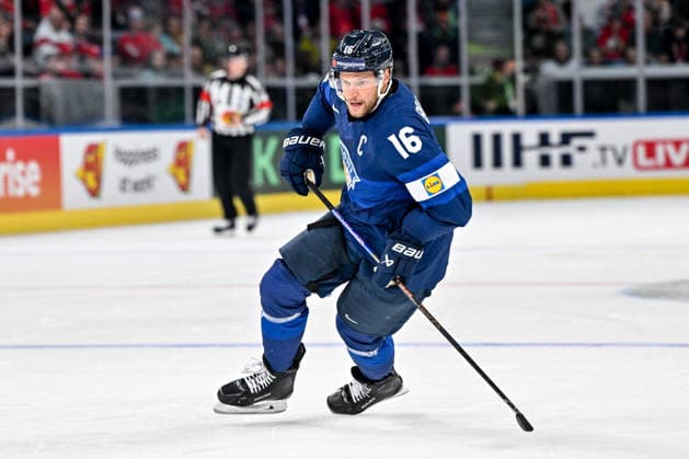 ZURICH, SWITZERLAND - MAY 15: Aleksander Barkov of Finland in action during the 2026 IIHF Ice hockey, Eishockey World Championship, WM, Weltmeisterschaft Switzerland game between Finland and Germany at Swiss Life Arena on May 15, 2026 in Zurich, Zurich. Zurich Swiss Life Arena Zurich Switzerland Copyright: xJustPictures.ch AndreaxBrancax jp-en-EuSpIm-JP7_ANB_Fin_Ger_15052026_8348