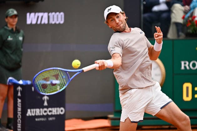 Foto IPP Cavaliere Emiliano. Roma 15 05 2026. Tennis Internazionali d Italia 2026. Nella foto: Casper Ruud. Italy Photo Press - World Copyright italy ITALY  Copyright: xR4924_italyphotopressx