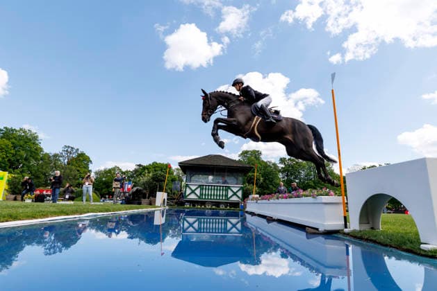 HAMBURG - Al Shira aa 95. Deutsches Spring- und Dressur DERBY 2026, HAMBURG - Al Shira aa 95. Deutsches Spring- und Dressur DERBY 2026 JUENGEL Marvin (GER), Don Corleone Z Al Shira aa Derby Tour Dreame presents: CSI4*: 2nd qualifier for the German Jumping-Derby, Int. jumping competition against the clock (1,50m) Hamburg, Jenischpark, Derby Park Klein Flottbek 15. May 2026 -
