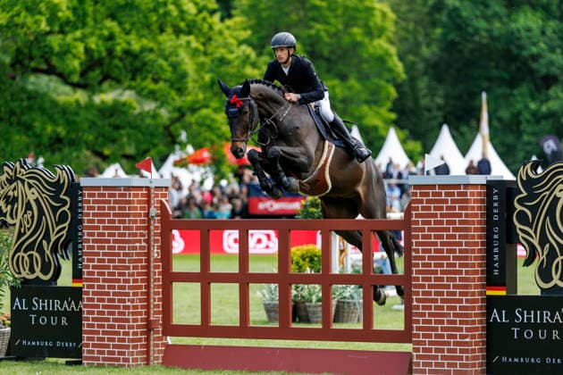 HAMBURG - Al Shira aa 95. Deutsches Spring- und Dressur DERBY 2026, HAMBURG - Al Shira aa 95. Deutsches Spring- und Dressur DERBY 2026 JUENGEL Marvin (GER), Don Corleone Z Al Shira aa Derby Tour Dreame presents: CSI4*: 2nd qualifier for the German Jumping-Derby, Int. jumping competition against the clock (1,50m) Hamburg, Jenischpark, Derby Park Klein Flottbek 15. May 2026 -