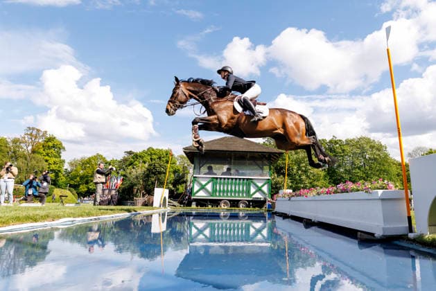 HAMBURG - Al Shira aa 95. Deutsches Spring- und Dressur DERBY 2026, HAMBURG - Al Shira aa 95. Deutsches Spring- und Dressur DERBY 2026 BLAU Clara (GER), Paul Al Shira aa Derby Tour Dreame presents: CSI4*: 2nd qualifier for the German Jumping-Derby, Int. jumping competition against the clock (1,50m) Hamburg, Jenischpark, Derby Park Klein Flottbek 15. May 2026 -