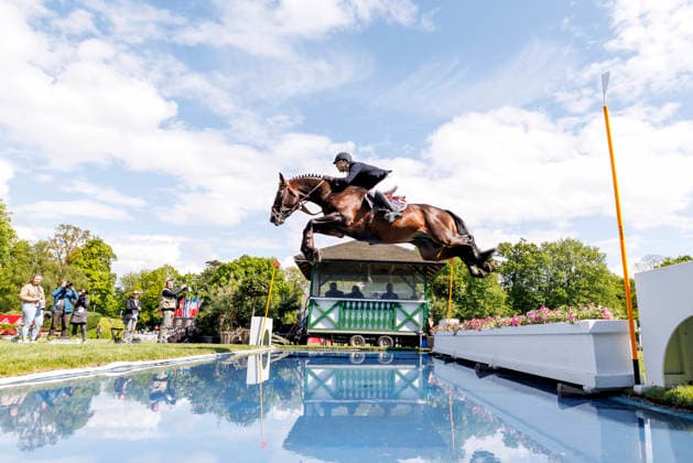 HAMBURG - Al Shira aa 95. Deutsches Spring- und Dressur DERBY 2026, HAMBURG - Al Shira aa 95. Deutsches Spring- und Dressur DERBY 2026 HUBERT CHICHE Charles (LUX), Andain du Thalie Al Shira aa Derby Tour Dreame presents: CSI4*: 2nd qualifier for the German Jumping-Derby, Int. jumping competition against the clock (1,50m) Hamburg, Jenischpark, Derby Park Klein Flottbek 15. May 2026 -