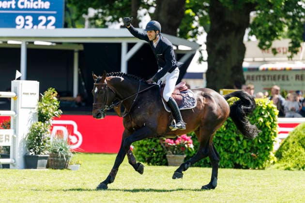 HAMBURG - Al Shira aa 95. Deutsches Spring- und Dressur DERBY 2026, HAMBURG - Al Shira aa 95. Deutsches Spring- und Dressur DERBY 2026 HUBERT CHICHE Charles (LUX), Andain du Thalie Al Shira aa Derby Tour Dreame presents: CSI4*: 2nd qualifier for the German Jumping-Derby, Int. jumping competition against the clock (1,50m) Hamburg, Jenischpark, Derby Park Klein Flottbek 15. May 2026 -