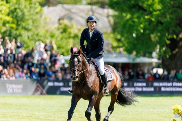 HAMBURG - Al Shira aa 95. Deutsches Spring- und Dressur DERBY 2026, HAMBURG - Al Shira aa 95. Deutsches Spring- und Dressur DERBY 2026 HUBERT CHICHE Charles (LUX), Andain du Thalie Al Shira aa Derby Tour Dreame presents: CSI4*: 2nd qualifier for the German Jumping-Derby, Int. jumping competition against the clock (1,50m) Hamburg, Jenischpark, Derby Park Klein Flottbek 15. May 2026 -