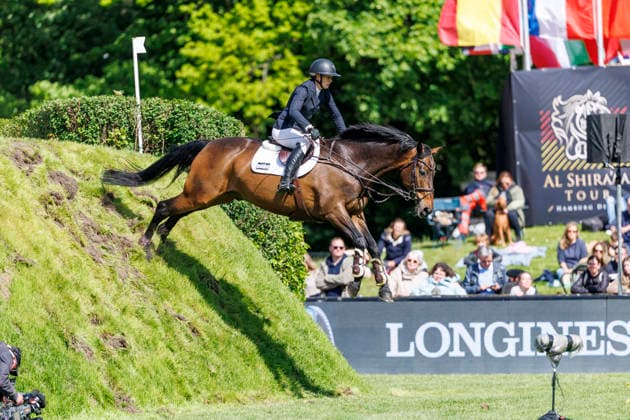 HAMBURG - Al Shira aa 95. Deutsches Spring- und Dressur DERBY 2026, HAMBURG - Al Shira aa 95. Deutsches Spring- und Dressur DERBY 2026 BLAU Clara (GER), Paul Al Shira aa Derby Tour Dreame presents: CSI4*: 2nd qualifier for the German Jumping-Derby, Int. jumping competition against the clock (1,50m) Hamburg, Jenischpark, Derby Park Klein Flottbek 15. May 2026 -