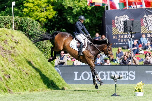 HAMBURG - Al Shira aa 95. Deutsches Spring- und Dressur DERBY 2026, HAMBURG - Al Shira aa 95. Deutsches Spring- und Dressur DERBY 2026 BLAU Clara (GER), Paul Al Shira aa Derby Tour Dreame presents: CSI4*: 2nd qualifier for the German Jumping-Derby, Int. jumping competition against the clock (1,50m) Hamburg, Jenischpark, Derby Park Klein Flottbek 15. May 2026 -